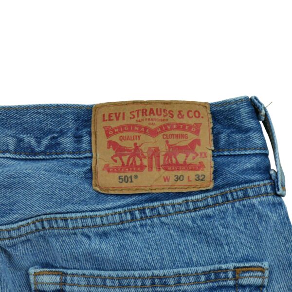 Jean coupe droite homme bleu clair Levi Strauss