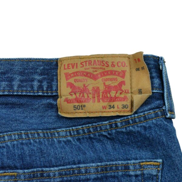 Jean coupe droite homme bleu Levi Strauss