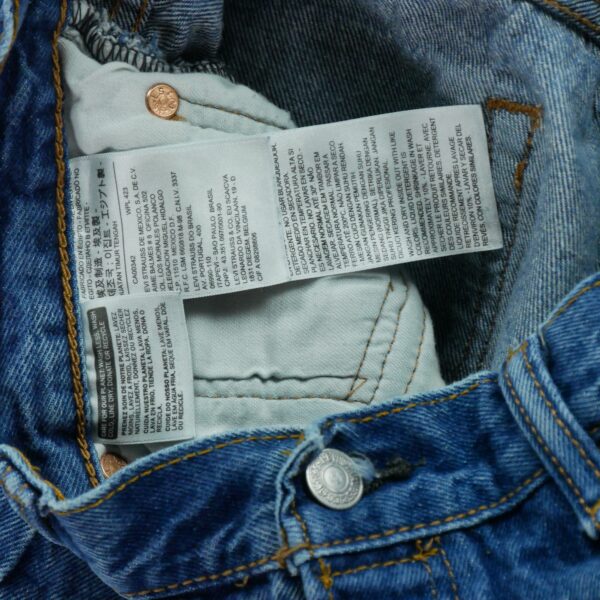 Jean coupe droite homme bleu Levi Strauss