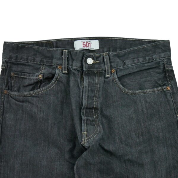 Jean coupe droite homme noir Levi Strauss