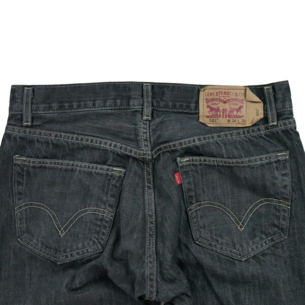Jean coupe droite homme noir Levi Strauss