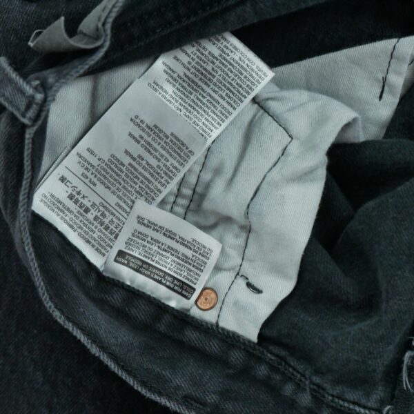 Jean coupe droite homme noir Levi Strauss