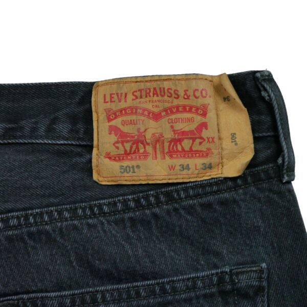 Jean coupe droite homme noir Levi Strauss