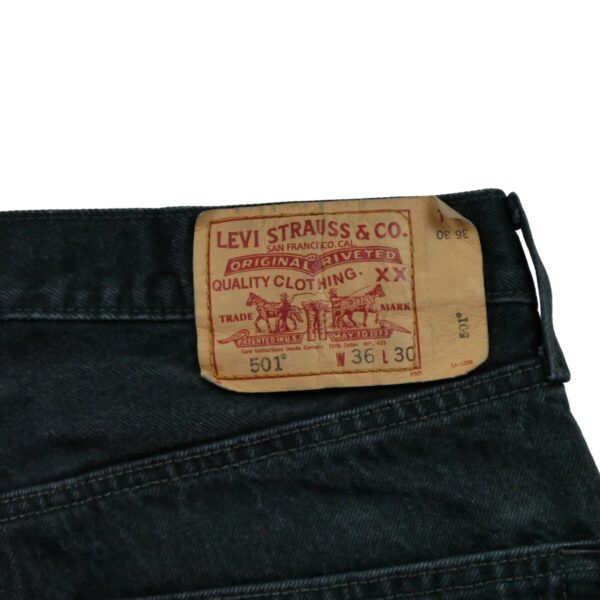 Jean coupe droite homme noir Levi Strauss