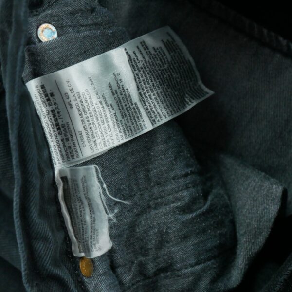 Jean coupe droite homme noir Levi Strauss
