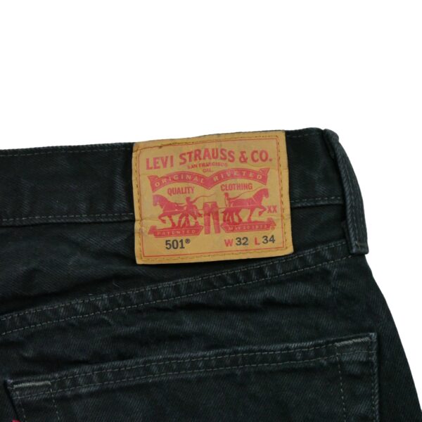 Jean coupe droite homme noir Levi Strauss