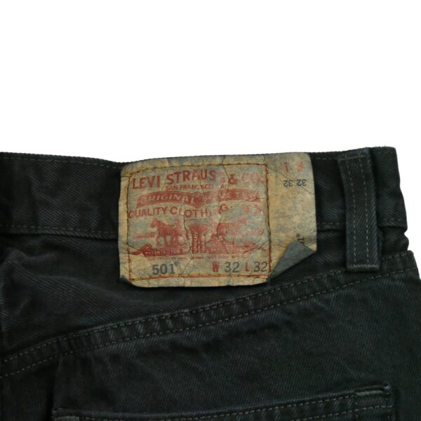 Jean coupe droite homme noir Levi Strauss