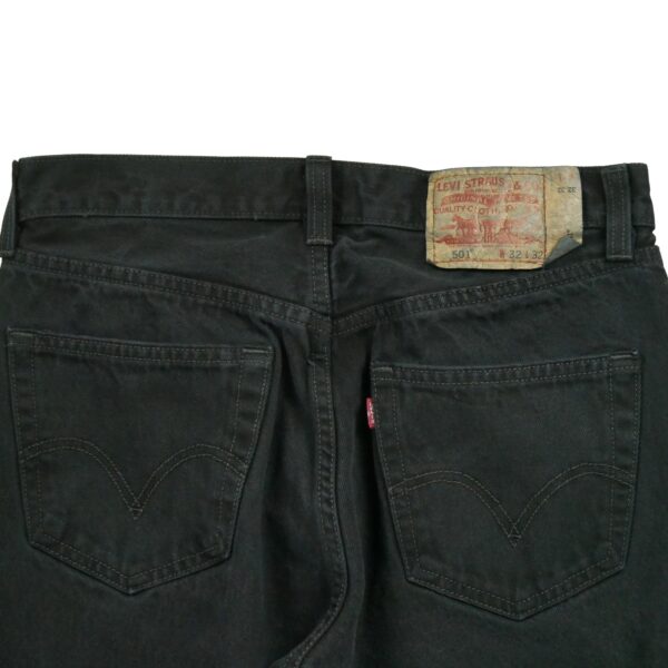 Jean coupe droite homme noir Levi Strauss