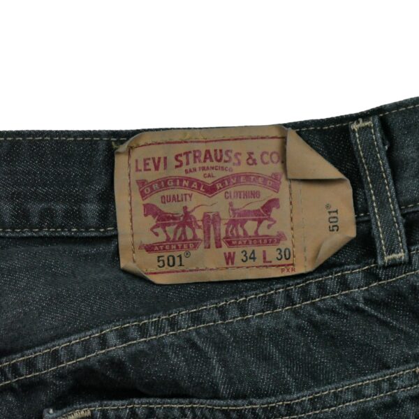 Jean coupe droite homme noir Levi Strauss