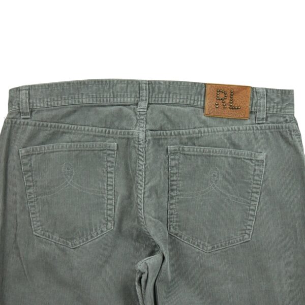 Jean coupe flare femme gris Polo Ralph Lauren