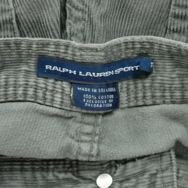 Jean coupe flare femme gris Polo Ralph Lauren