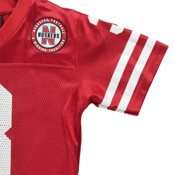 Maillot manches courtes enfant rouge Adidas Equipe Nebraska