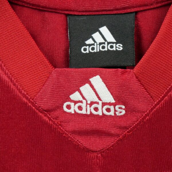 Maillot manches courtes enfant rouge Adidas Equipe Nebraska