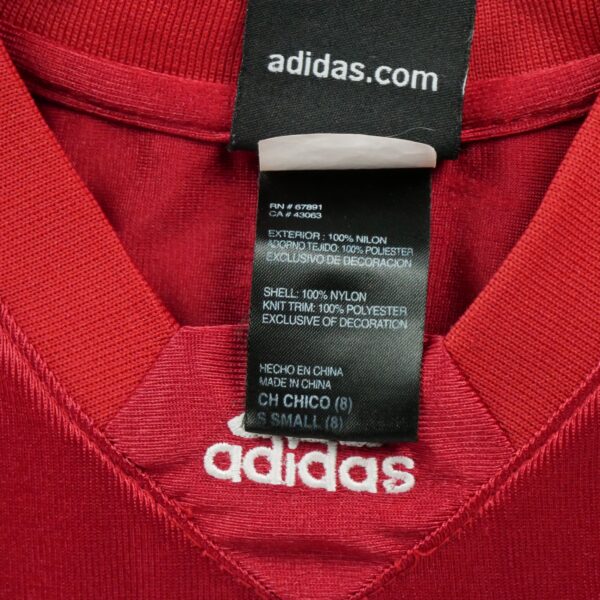Maillot manches courtes enfant rouge Adidas Equipe Nebraska