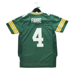 Maillot manches courtes enfant vert Reebok Equipe Green Bay Packers