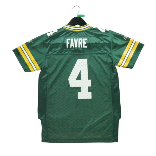 Maillot manches courtes enfant vert Reebok Equipe Green Bay Packers