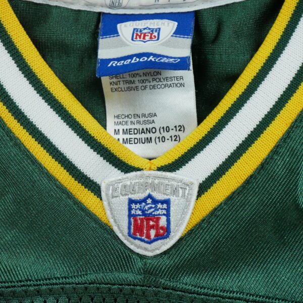 Maillot manches courtes enfant vert Reebok Equipe Green Bay Packers