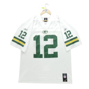 Maillot manches courtes homme blanc Reebok Equipe Green Bay Packers