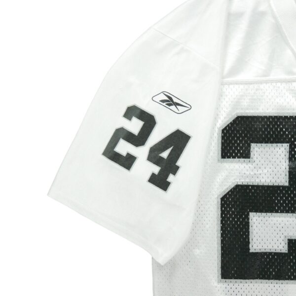Maillot manches courtes homme blanc Reebok Equipe Las Vegas Raiders