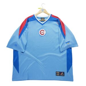Maillot manches courtes homme bleu Majestic Equipe Chicago Cubs