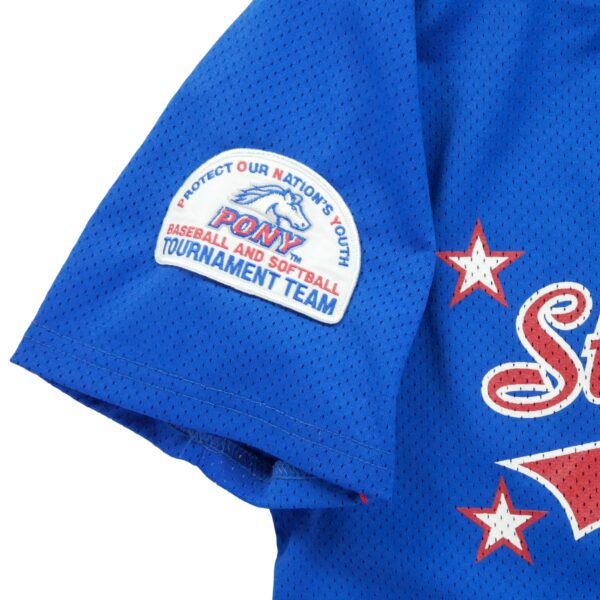 Maillot manches courtes homme bleu MLB