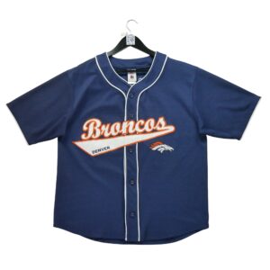 Maillot manches courtes homme marine NFL Team Apparel Equipe Denver Broncos