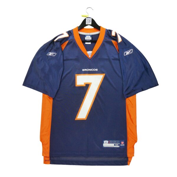Maillot manches courtes homme marine Reebok Equipe Denver Broncos