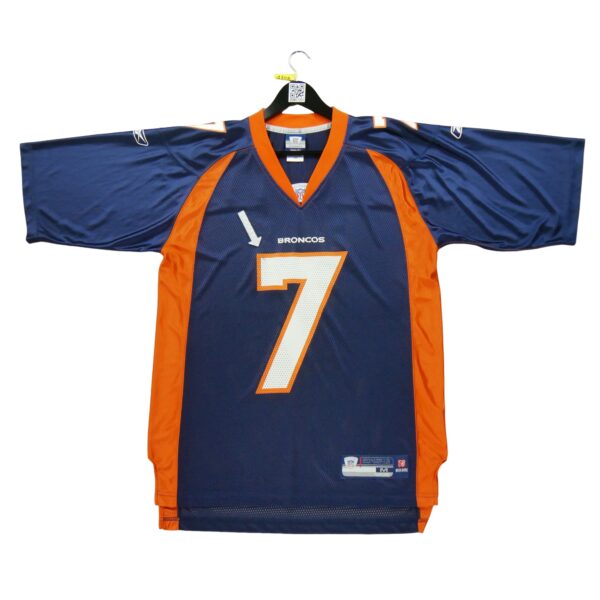 Maillot manches courtes homme marine Reebok Equipe Denver Broncos