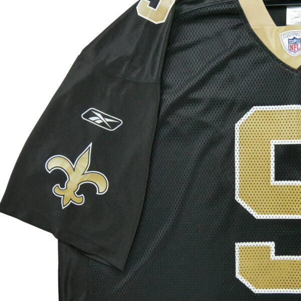 Maillot manches courtes homme noir Reebok Equipe New Orleans Saints