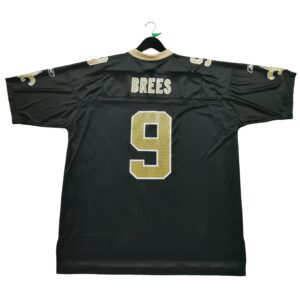Maillot manches courtes homme noir Reebok Equipe New Orleans Saints