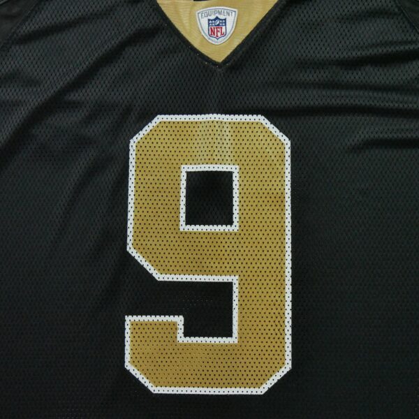 Maillot manches courtes homme noir Reebok Equipe New Orleans Saints