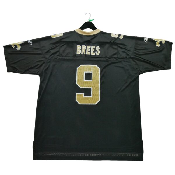 Maillot manches courtes homme noir Reebok Equipe New Orleans Saints