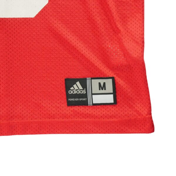 Maillot manches courtes homme rouge Adidas Equipe Wisconsin