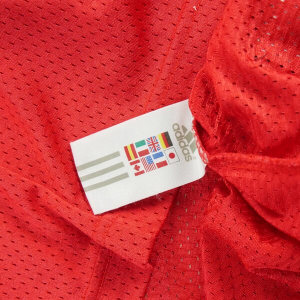 Maillot manches courtes homme rouge Adidas Equipe Wisconsin