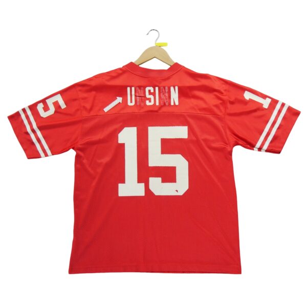 Maillot manches courtes homme rouge Adidas Equipe Wisconsin
