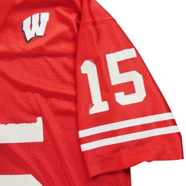 Maillot manches courtes homme rouge Adidas Equipe Wisconsin