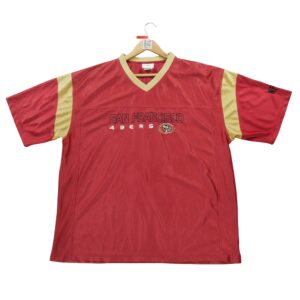 Maillot manches courtes homme rouge NFL Equipe San Francisco 49ers