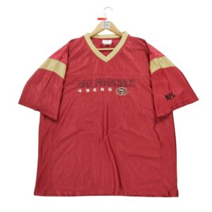 Maillot manches courtes homme rouge NFL Equipe San Francisco 49ers