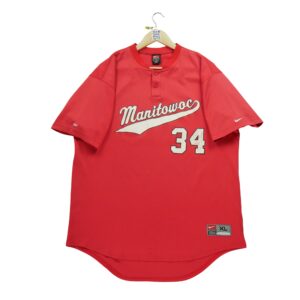Maillot manches courtes homme rouge Nike