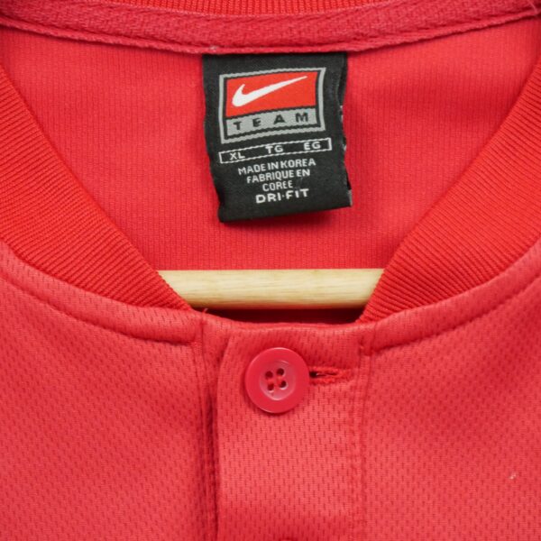 Maillot manches courtes homme rouge Nike