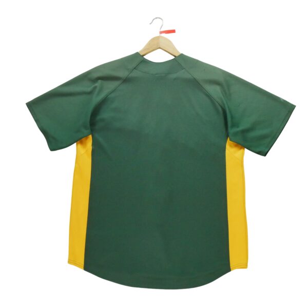 Maillot manches courtes homme vert MLB Equipe Oakland Athletics