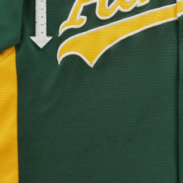 Maillot manches courtes homme vert MLB Equipe Oakland Athletics