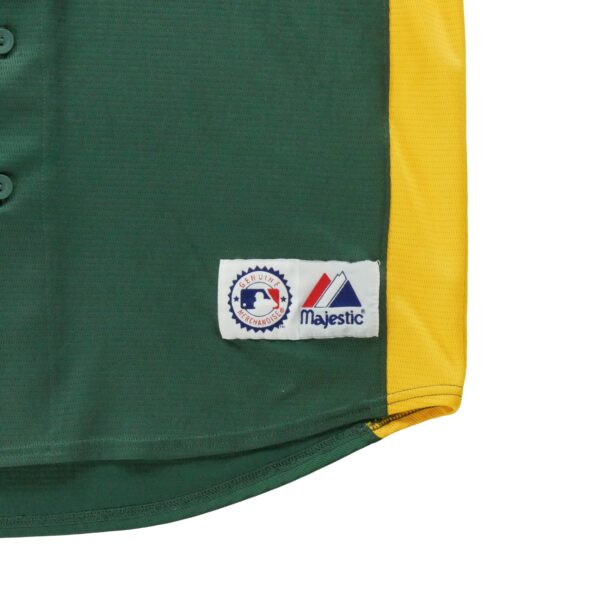 Maillot manches courtes homme vert MLB Equipe Oakland Athletics