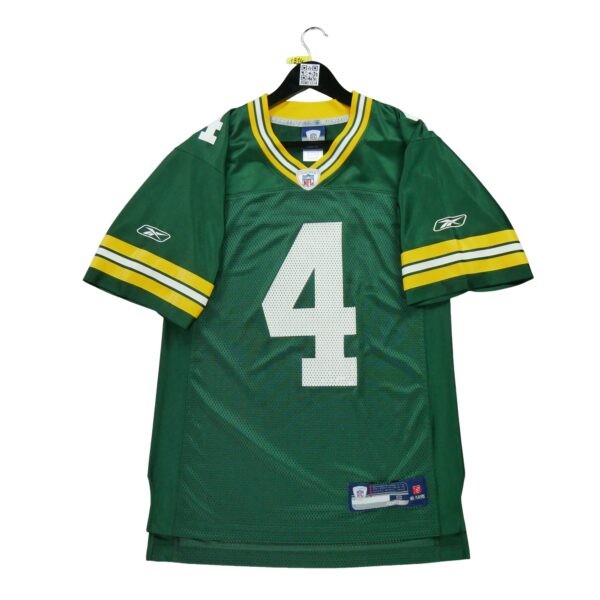 Maillot manches courtes homme vert Reebok Equipe Green Bay Packers