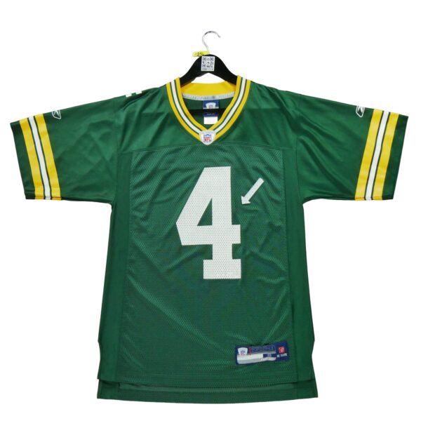 Maillot manches courtes homme vert Reebok Equipe Green Bay Packers