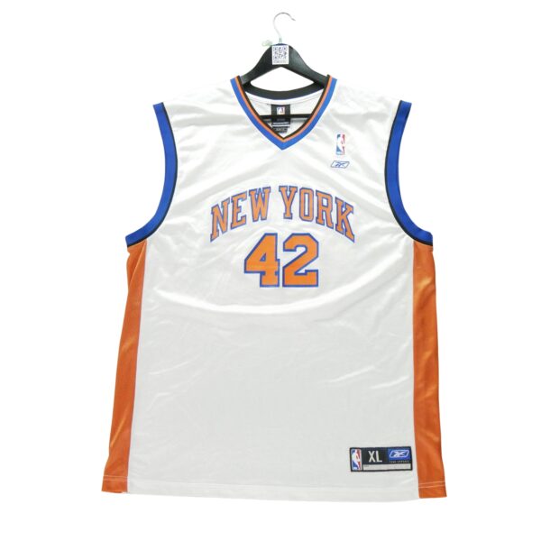 Maillot sans manches homme blanc Reebok Equipe New York Knicks