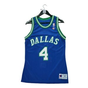 Maillot sans manches homme bleu Champion Equipe Dallas Mavericks