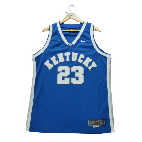 Maillot sans manches homme bleu Nike Equipe Kentucky