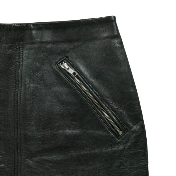Mini jupes femme noir Vintage