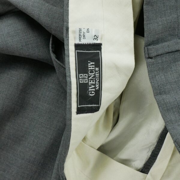 Pantalon droit homme gris Givenchy